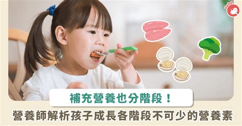 健康成長|健康成長：孩子成長期間的適當營養